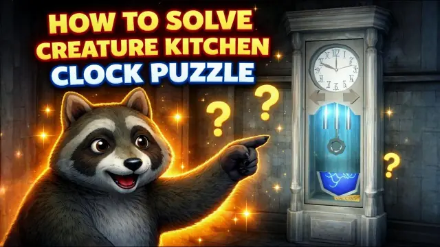 Creature Kitchen Clock Puzzle: Solution & Reset Guide